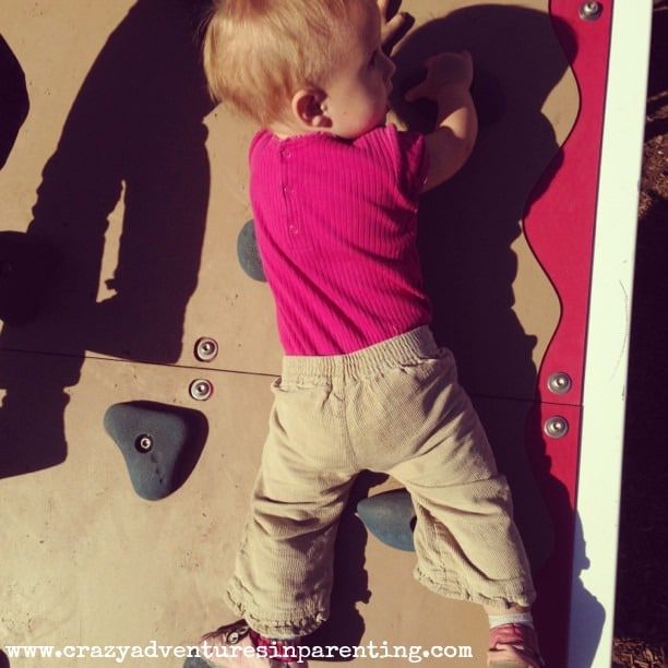 v climbing wall