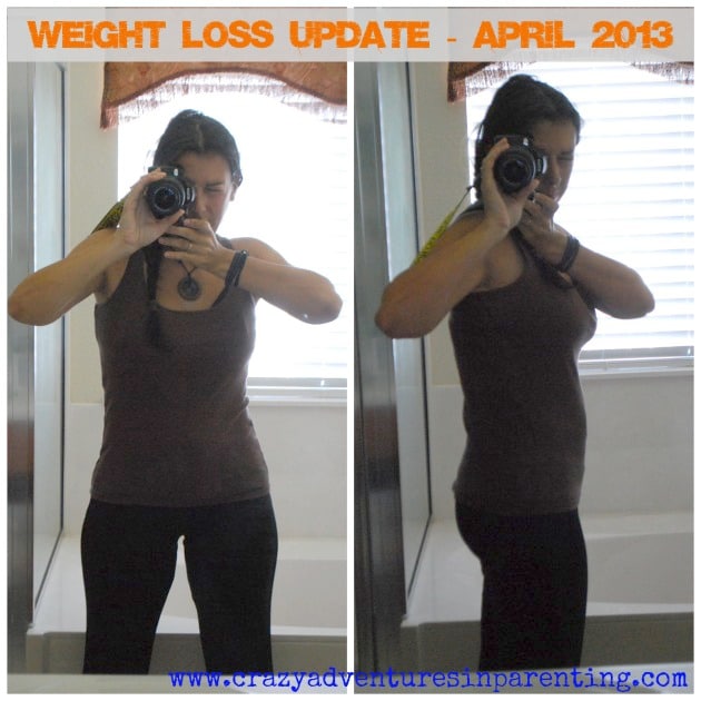 weight loss April 2013