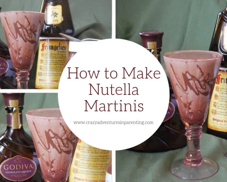 How to Make a Nutella Martini Crazy Adventures in Parenting