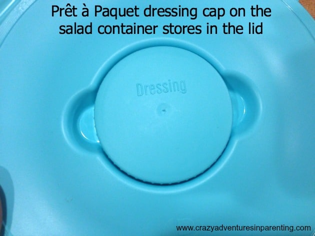 Prêt à Paquet salad container top