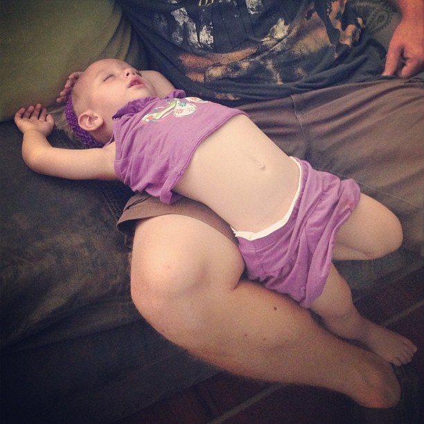 baby sleeps weird