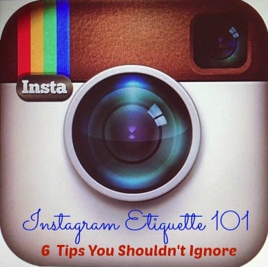instagram etiquette
