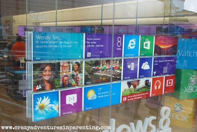 microsoft store window