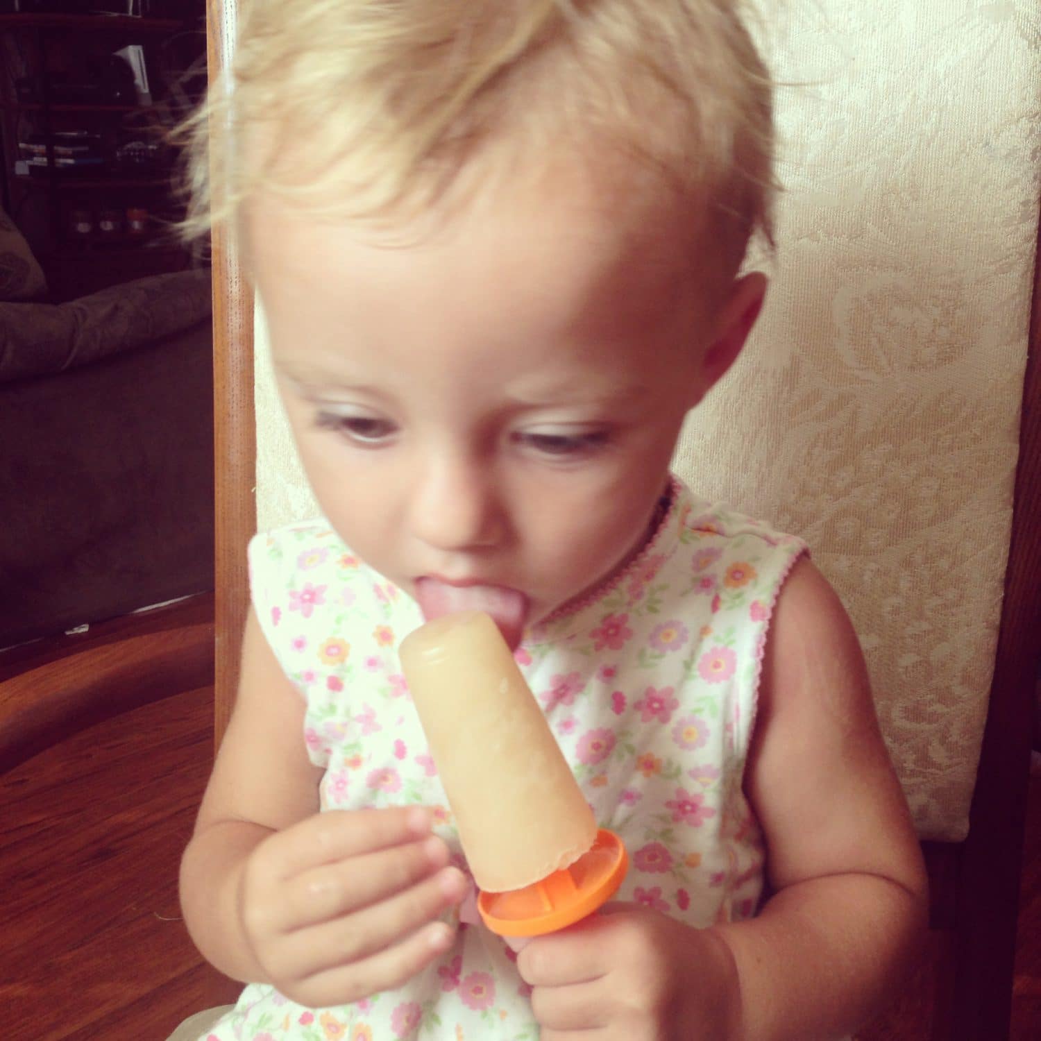 homemade ice pop