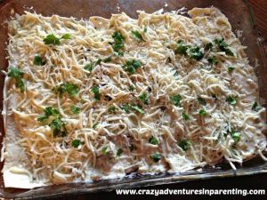 chicken enchiladas verdes ready to bake