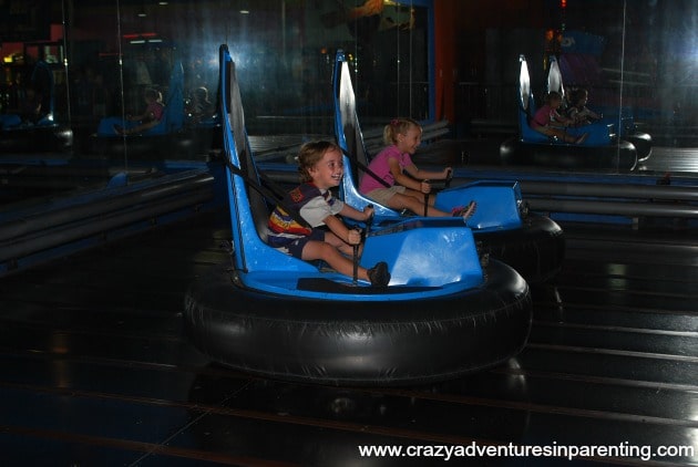 first bumper car drive