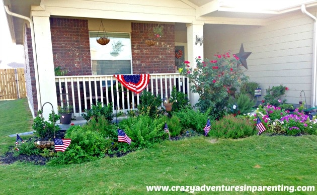 fourth of july flags