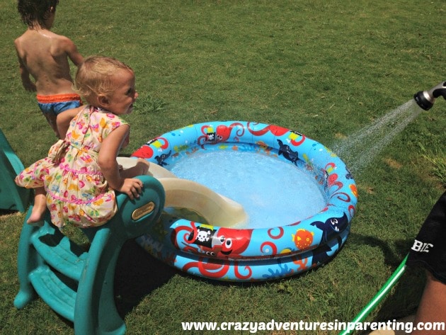 kiddie pool fun