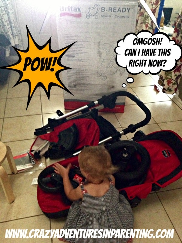 pow stroller delivery
