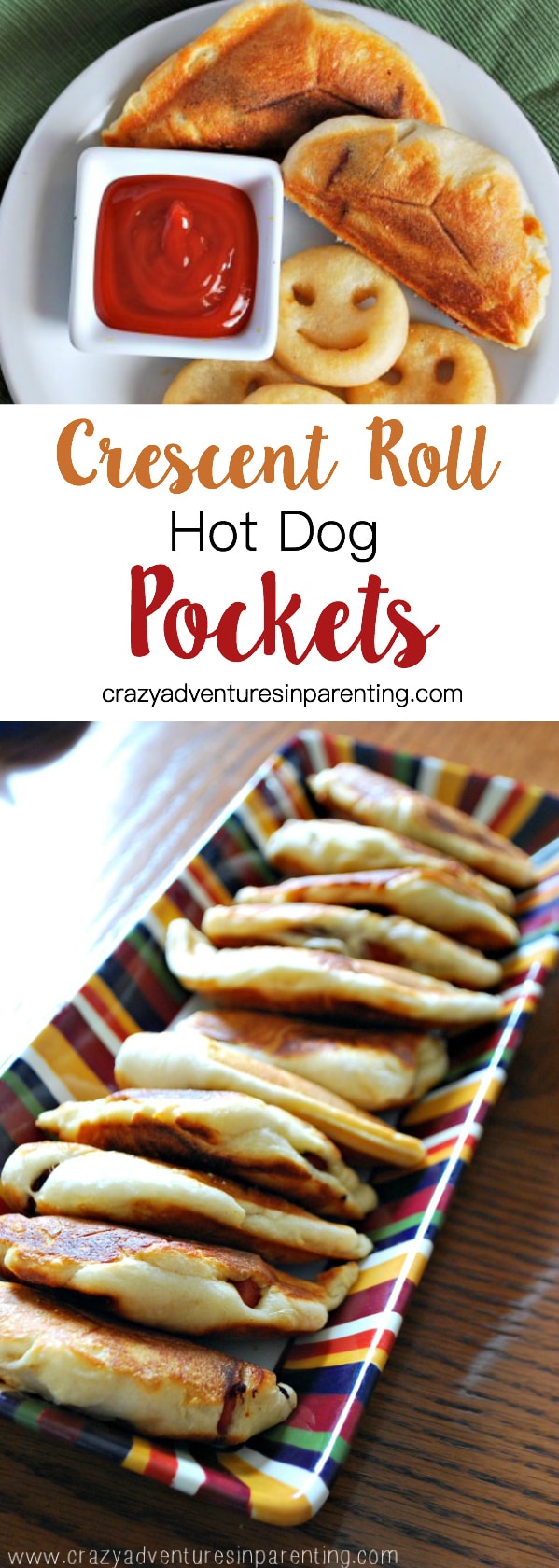 Crescent Roll Hot Dog Pockets