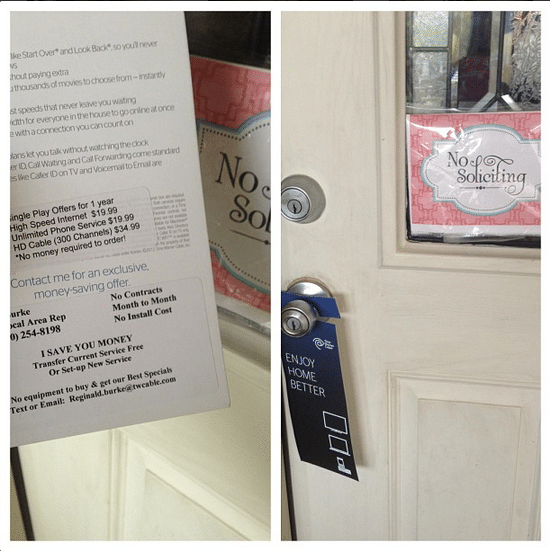 No Soliciting