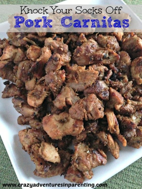 Knock Your Socks Off Pork Carnitas Recipe
