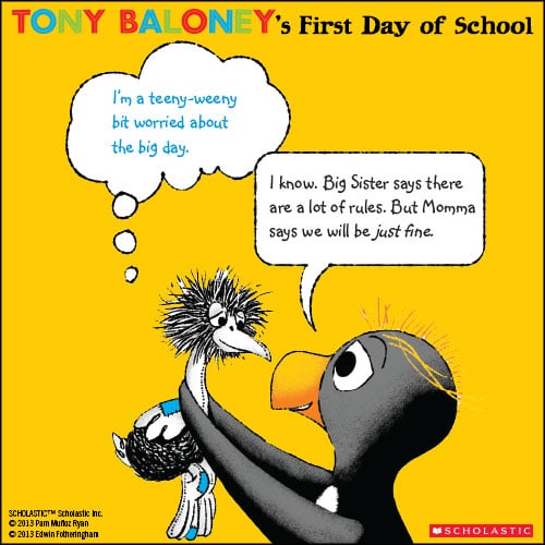 Tony Baloney First Day