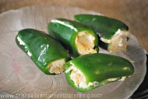 cheese stuffed jalapeno peppers