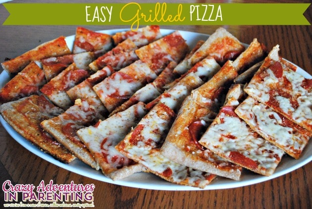 easy grilled pizza recipe