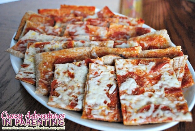 grilled thin crust pizza