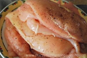 seasoned chicken breasts