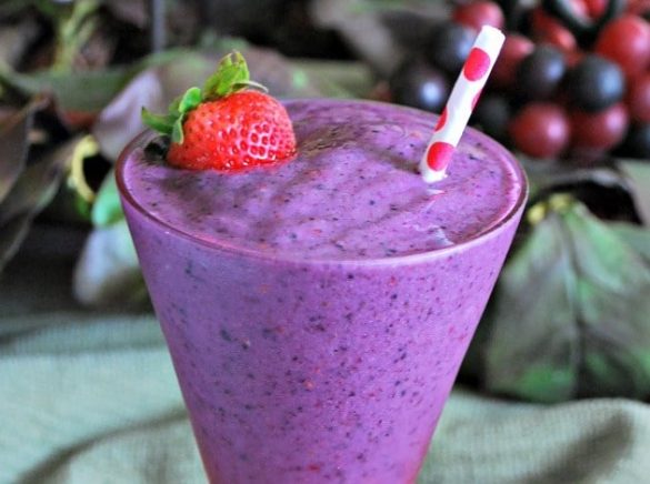 very berry smoothie crop Recipe Index