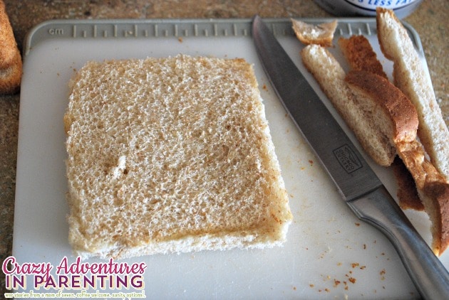 sandwich bread crusts trimmed