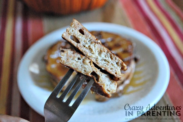 waffle french toast cut open