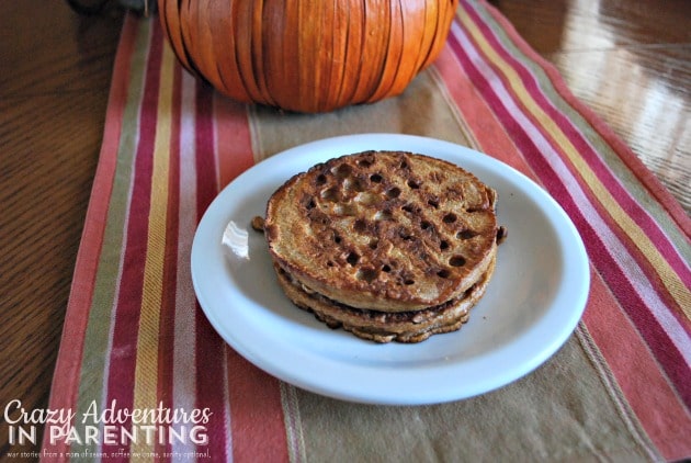 waffle french toast on a plate