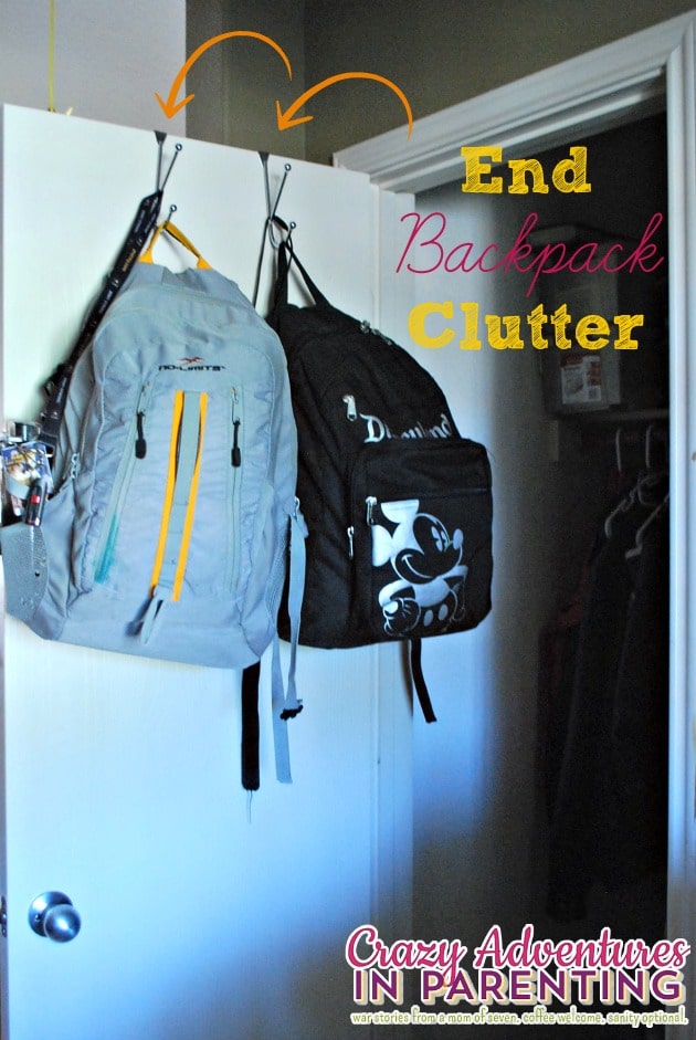 End Backpack Clutter