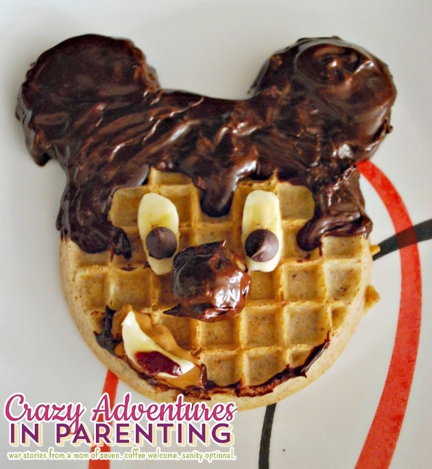 Mickey Mouse Waffle