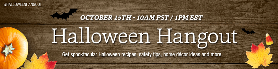 PersonalCreations G+ Halloween Hangout Banner