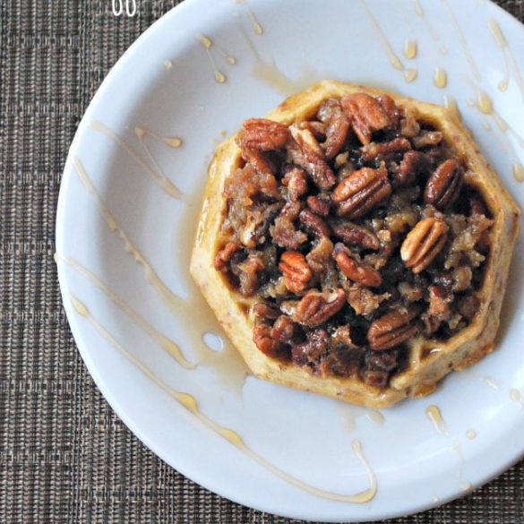 Pecan Pie Waffles