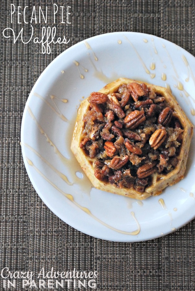 Pecan Pie Waffles