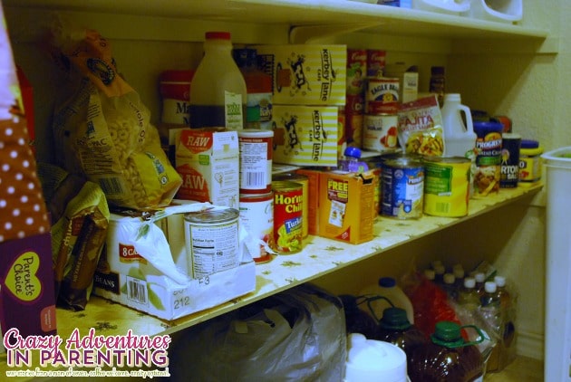 second shelf pantry