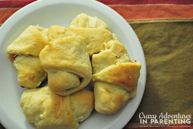 Kentucky Hot Browns Crescents school lunch