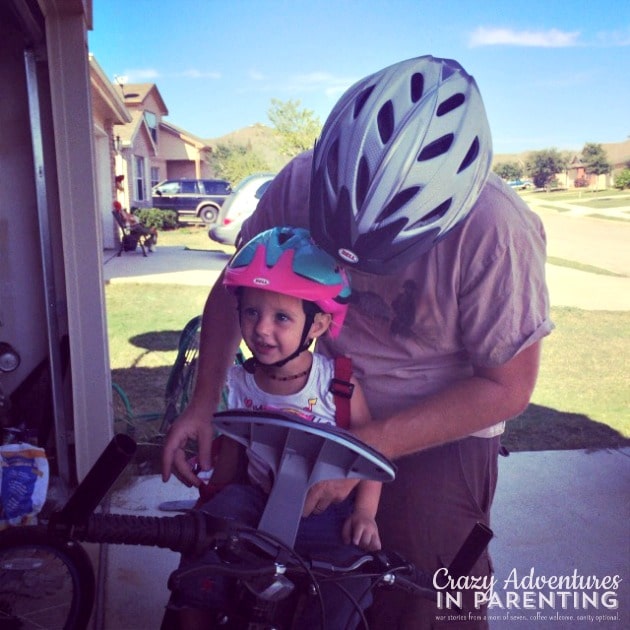 baby bike seat