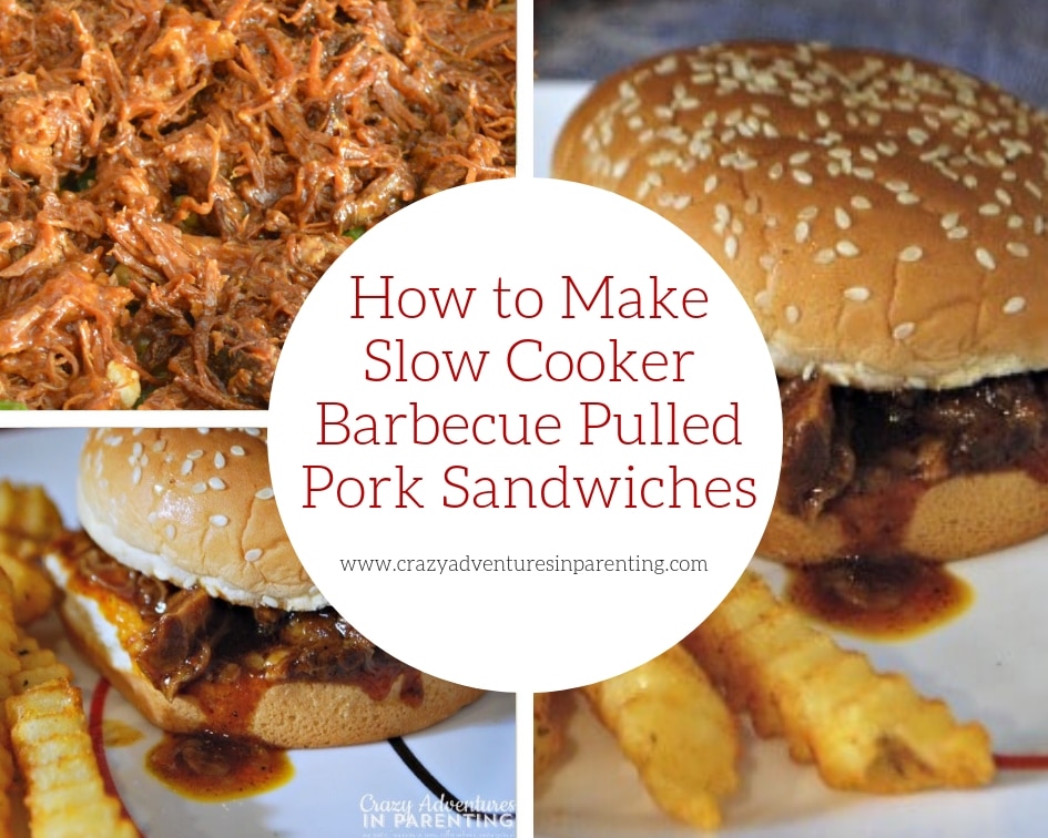 How to Make Slow Cooker Barbecue Pulled Pork Sandwiches