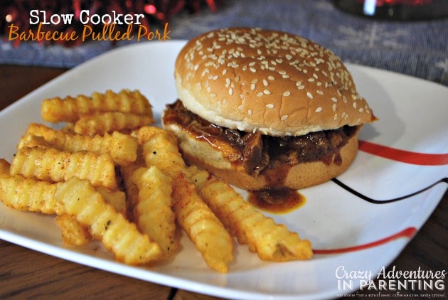 Slow Cooker Barbecue Pulled Pork