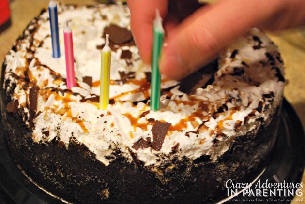 ice cream birthday cake