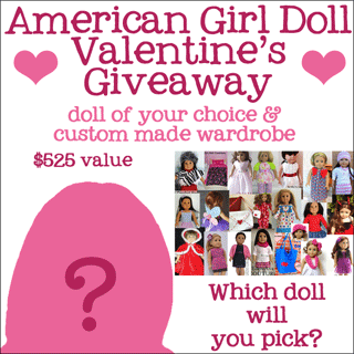American Girl Valentines Giveaway