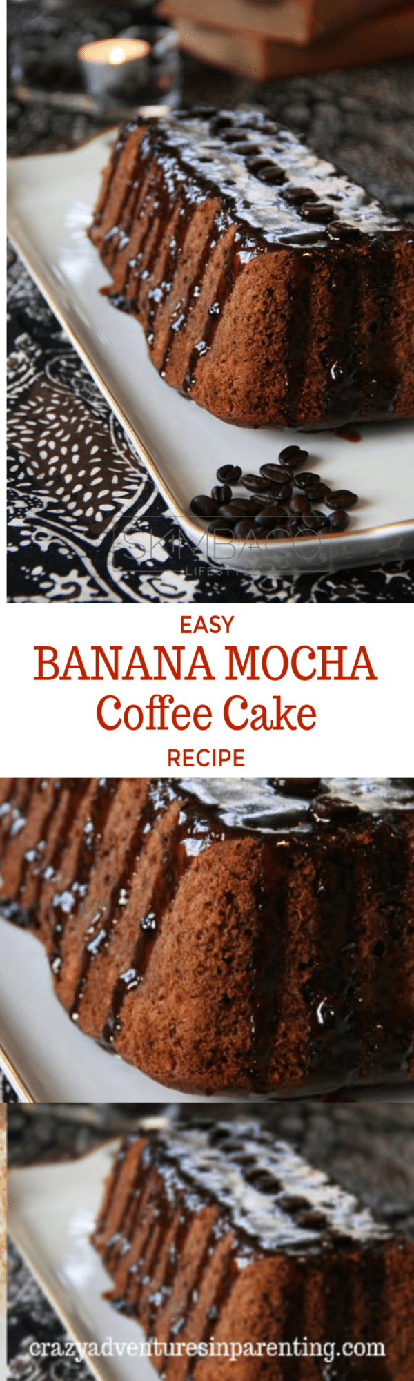 Easy Banana Mocha Coffee Cake Recipe