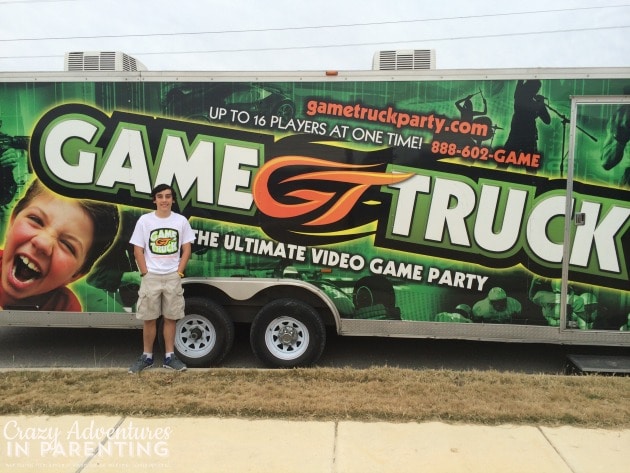 Game Truck 14th Birthday Party