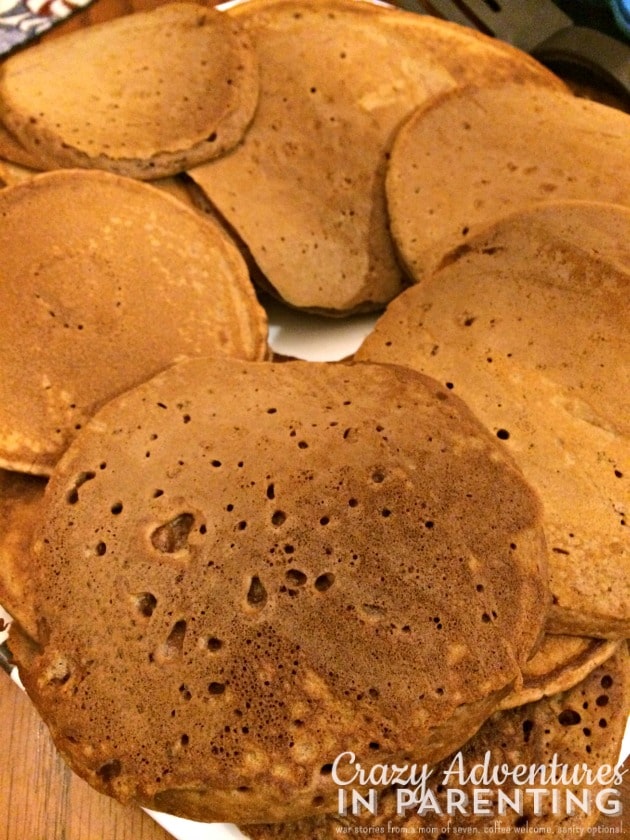 gingerbread pancakes