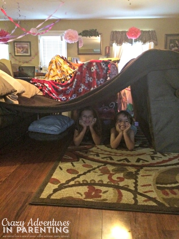 blanket forts FTW