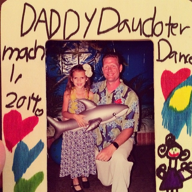 daddy daughter luau