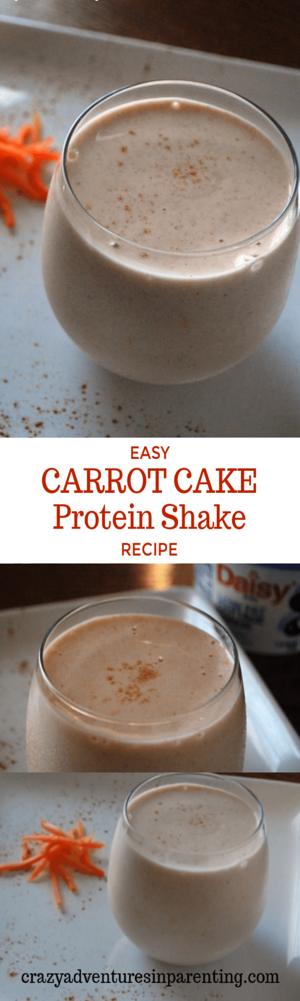 Easy Carrot Cake Protein Shake Recipe