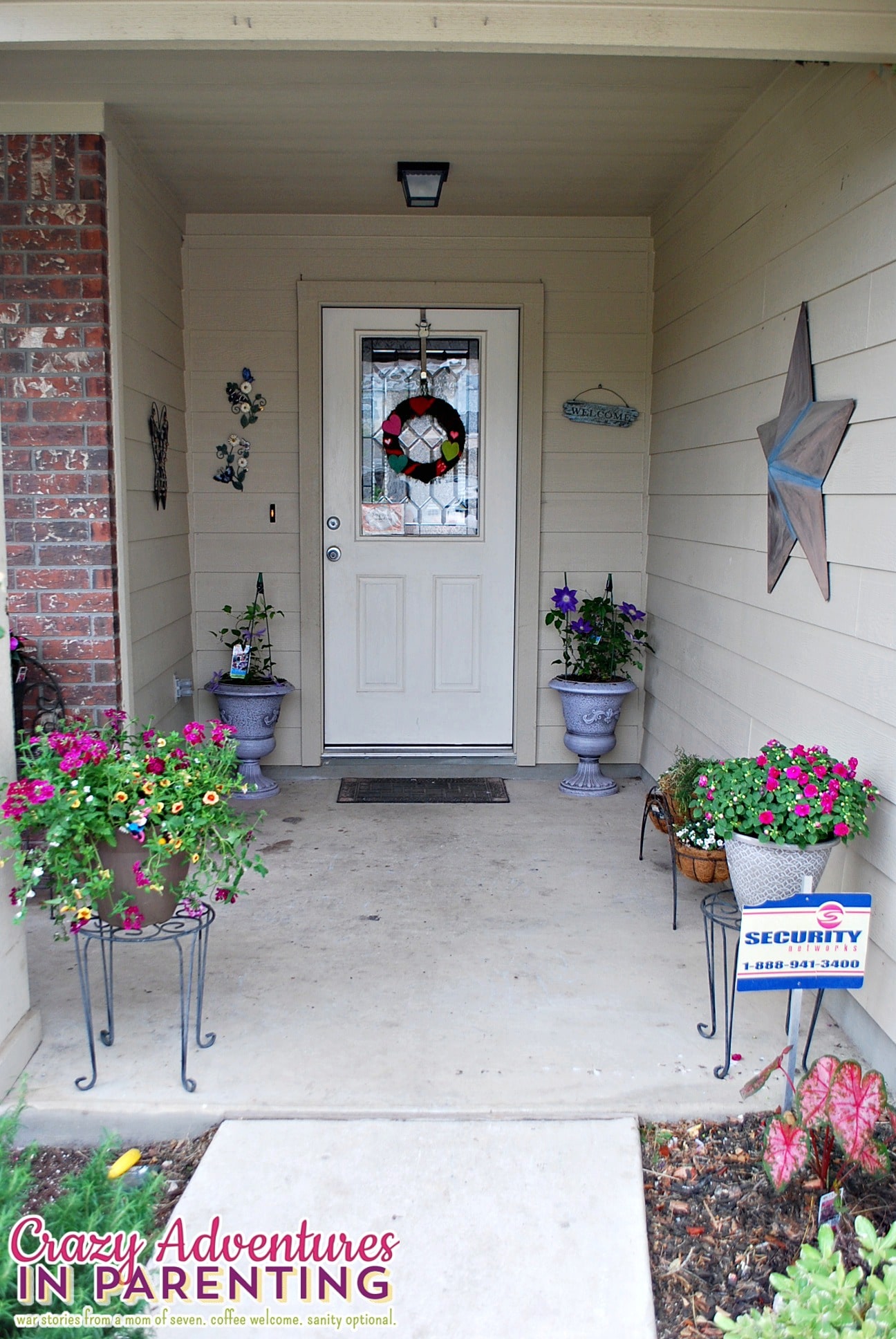 front door view