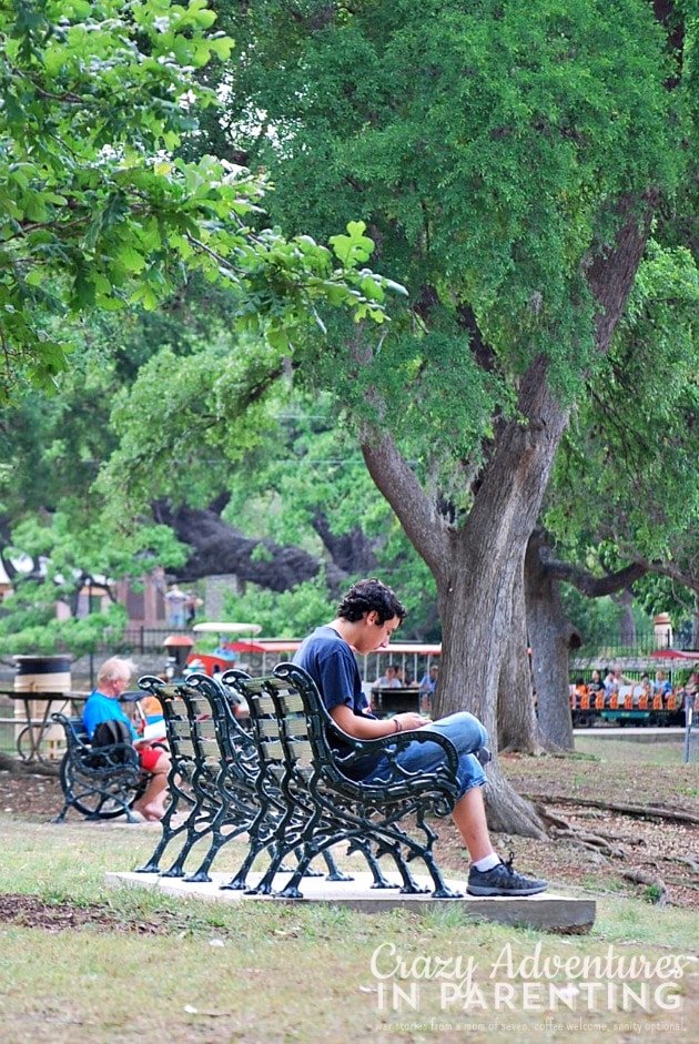 park bench