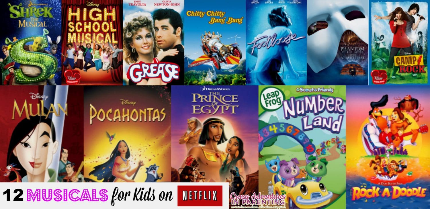 12 Musicals for Kids on Netflix StreamTeam Crazy Adventures in Parenting