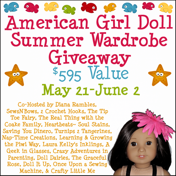 American Girl Doll Handcrafted Wardrobe Giveaway