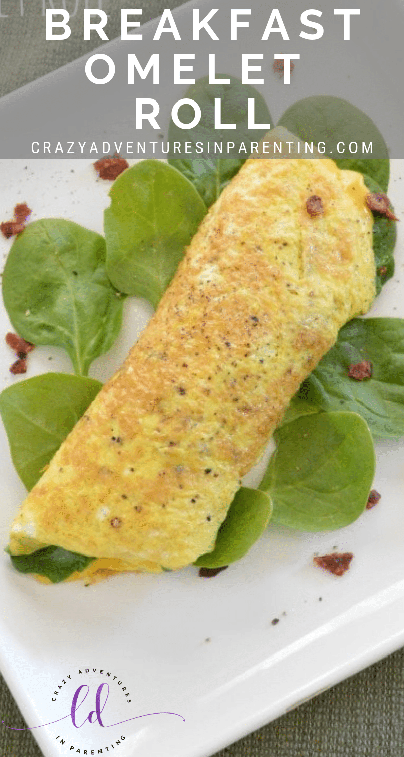 Breakfast Omelet Roll
