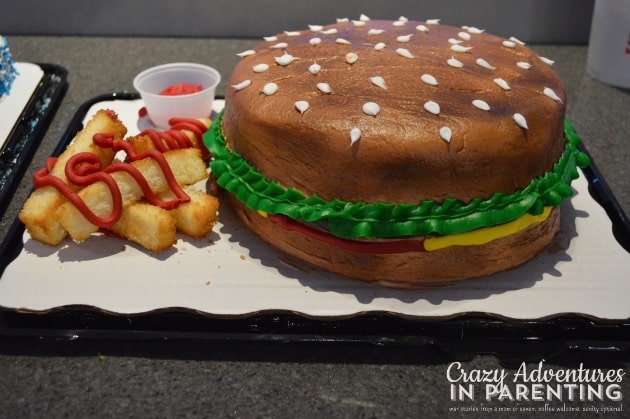 Hamburger Cake