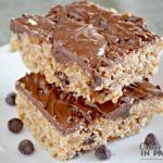 Nutella Cookie Dough Rice Krispies Treats plated2